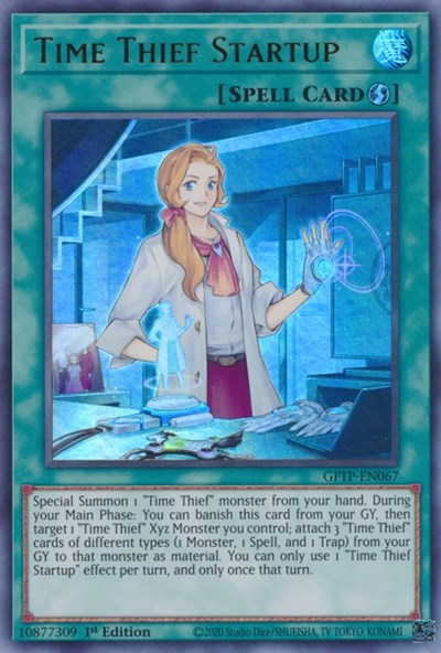 Time Thief Startup [GFTP-EN067] Ultra Rare | Card Merchant Takapuna