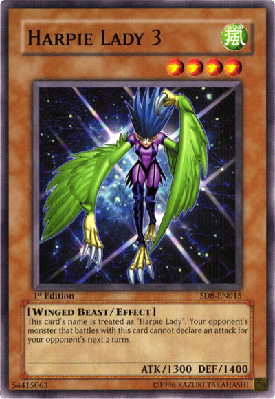 Harpie Lady 3 [SD8-EN015] Common | Card Merchant Takapuna