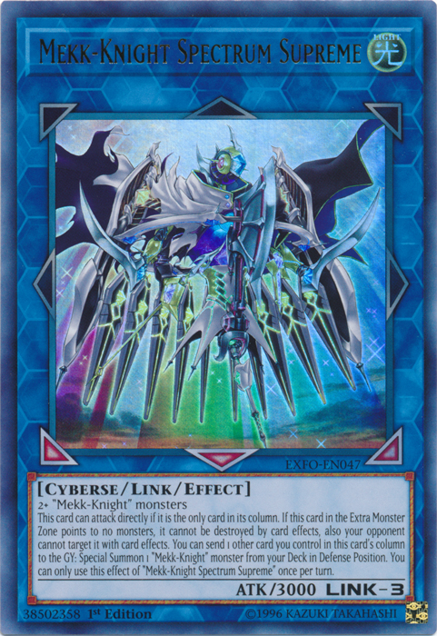 Mekk-Knight Spectrum Supreme [EXFO-EN047] Ultra Rare | Card Merchant Takapuna