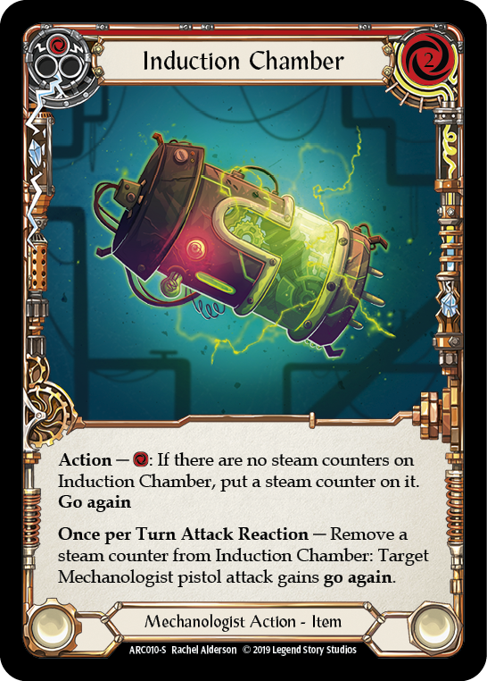 Induction Chamber [ARC010-S] (Arcane Rising)  1st Edition Normal | Card Merchant Takapuna