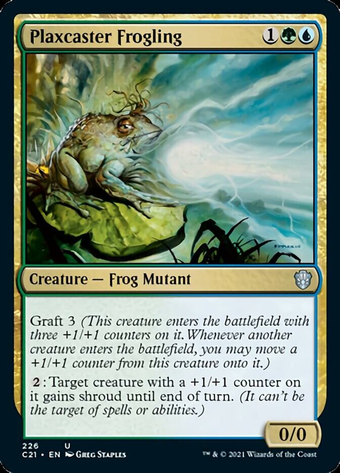 Plaxcaster Frogling [Commander 2021] | Card Merchant Takapuna