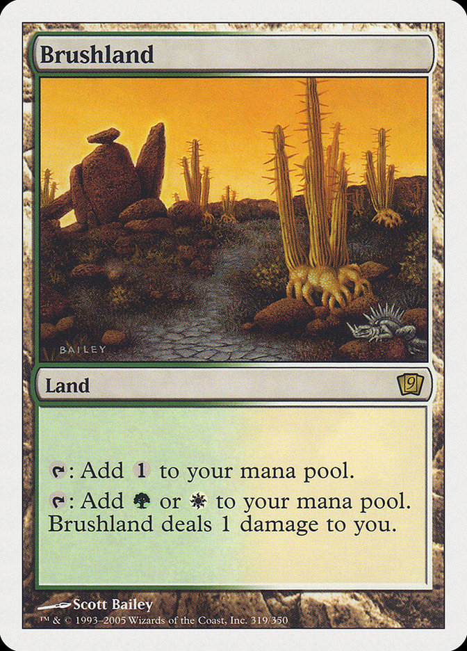 Brushland [Ninth Edition] | Card Merchant Takapuna