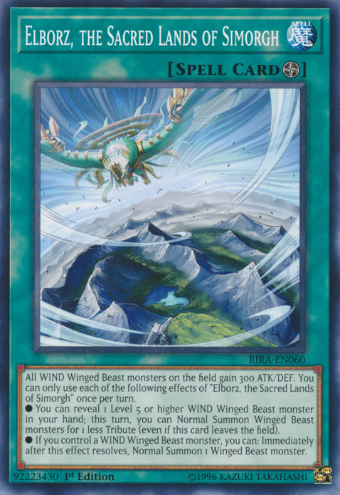 Elborz, the Sacred Lands of Simorgh [RIRA-EN060] Common | Card Merchant Takapuna