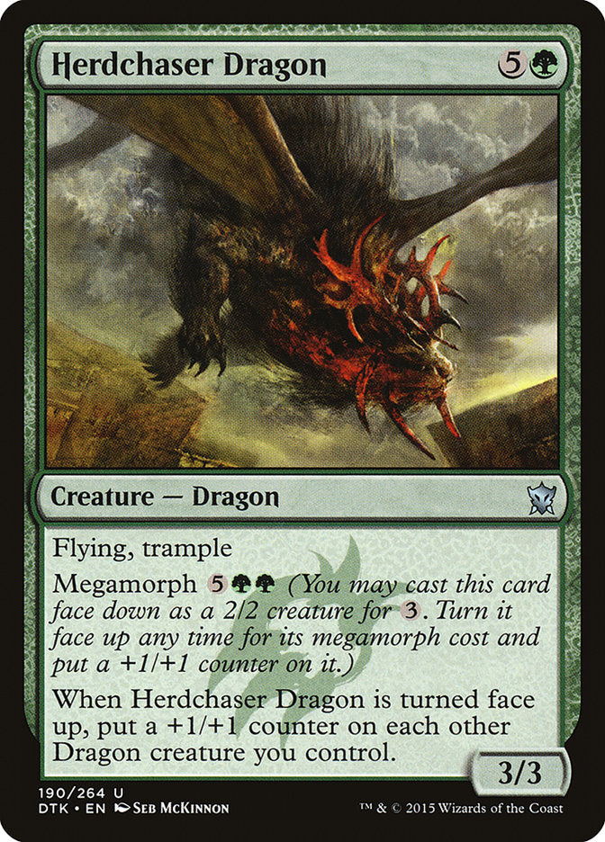 Herdchaser Dragon [Dragons of Tarkir] | Card Merchant Takapuna