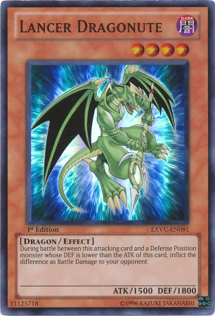 Lancer Dragonute [EXVC-EN091] Super Rare | Card Merchant Takapuna