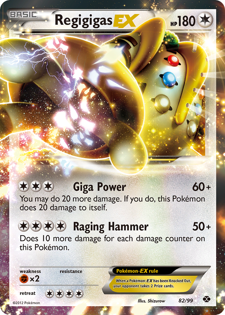 Regigigas EX (82/99) [Black & White: Next Destinies] | Card Merchant Takapuna