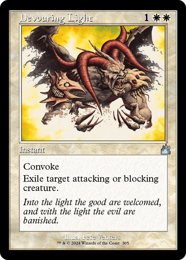 Devouring Light (Retro Frame) [Ravnica Remastered] | Card Merchant Takapuna