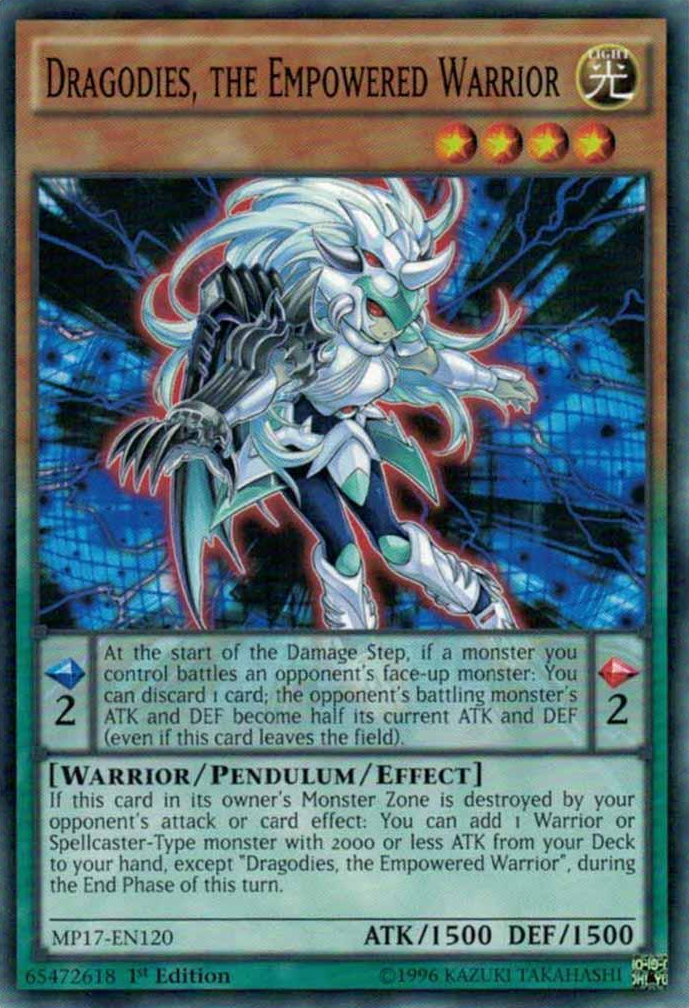 Dragodies, the Empowered Warrior [MP17-EN120] Common | Card Merchant Takapuna