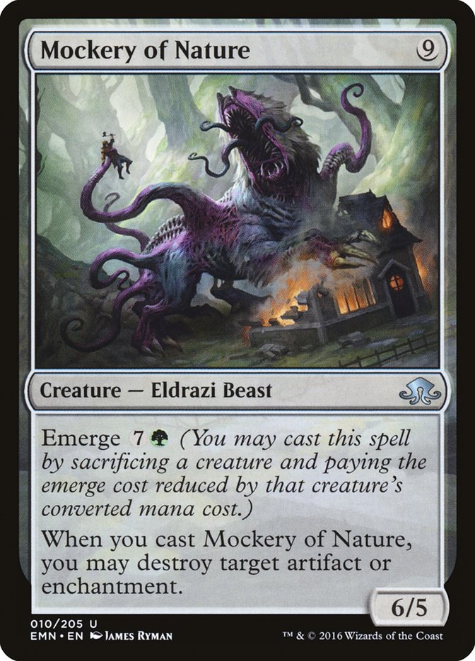 Mockery of Nature [Eldritch Moon] | Card Merchant Takapuna