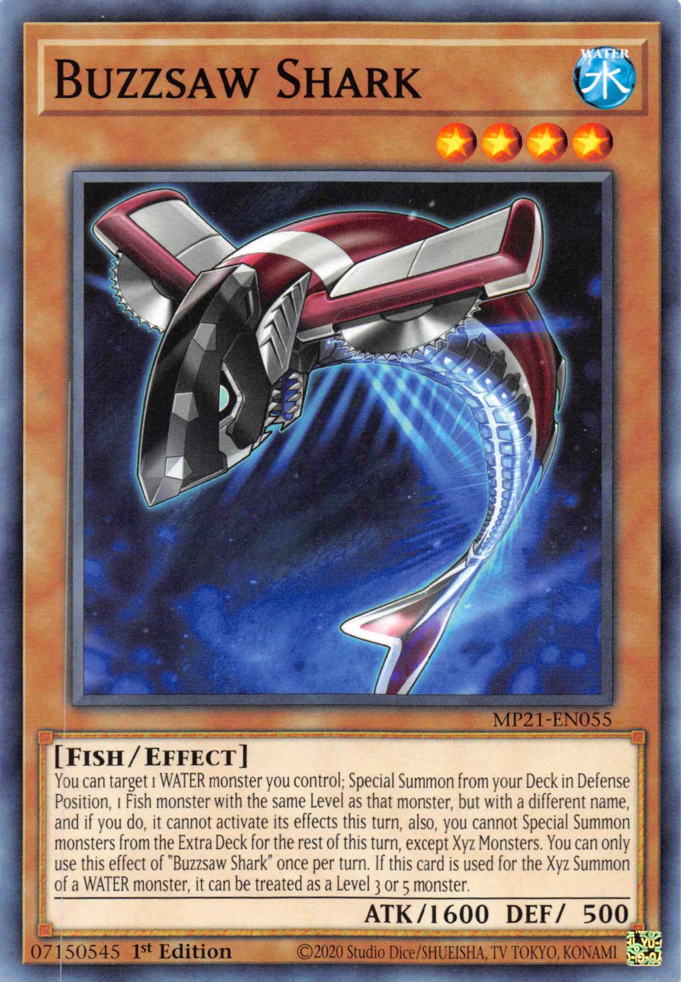 Buzzsaw Shark [MP21-EN055] Common | Card Merchant Takapuna