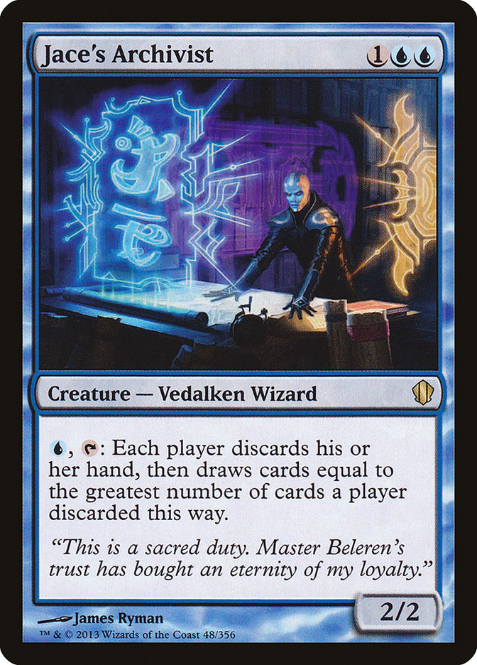 Jace's Archivist [Commander 2013] | Card Merchant Takapuna