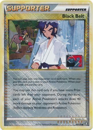 Black Belt (85/102) (League Promo) [HeartGold & SoulSilver: Triumphant] | Card Merchant Takapuna