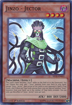 Jinzo - Jector [SECE-EN031] Super Rare | Card Merchant Takapuna