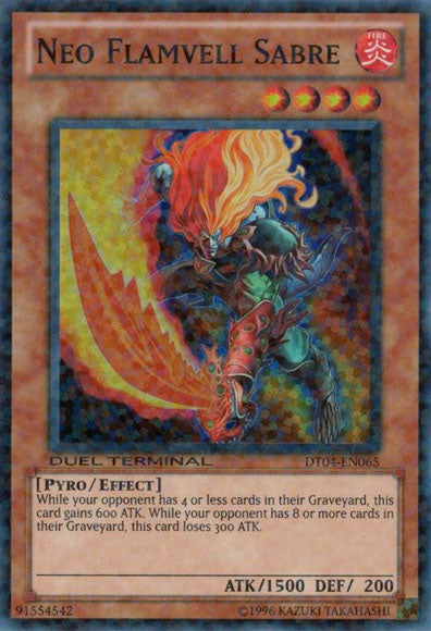 Neo Flamvell Sabre [DT04-EN065] Super Rare | Card Merchant Takapuna