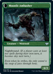 Oakshade Stalker // Moonlit Ambusher [Innistrad: Crimson Vow] | Card Merchant Takapuna