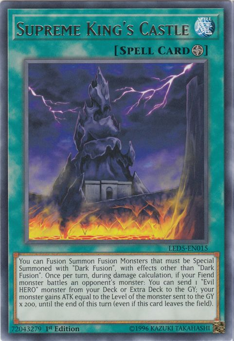 Supreme King's Castle [LED5-EN015] Rare | Card Merchant Takapuna