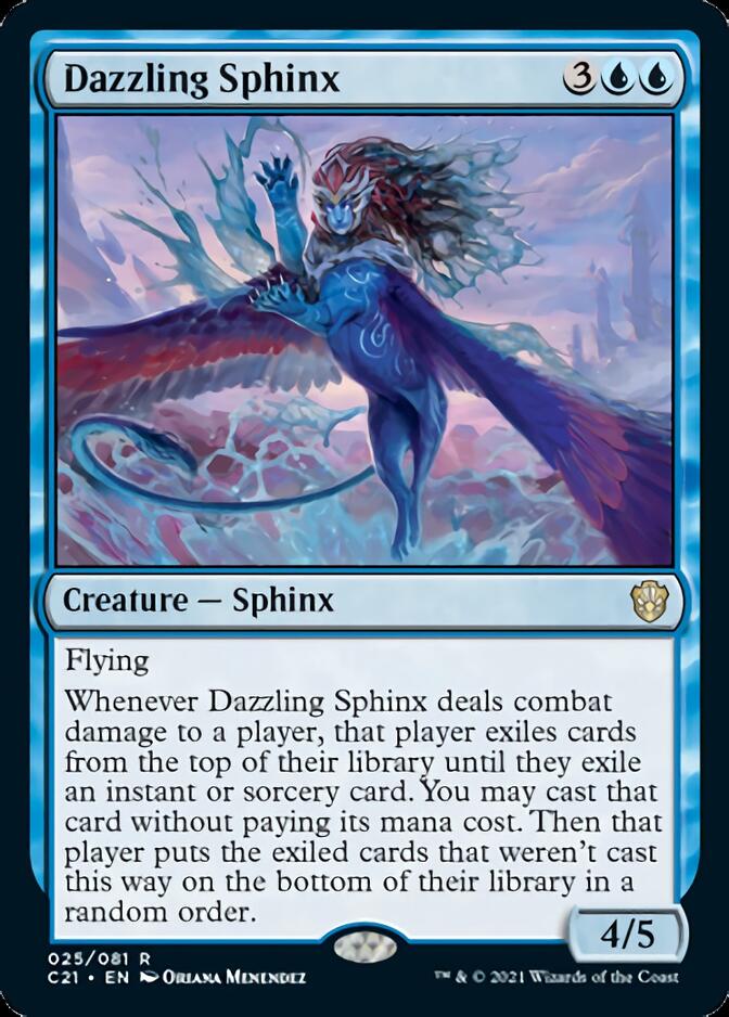 Dazzling Sphinx [Commander 2021] | Card Merchant Takapuna