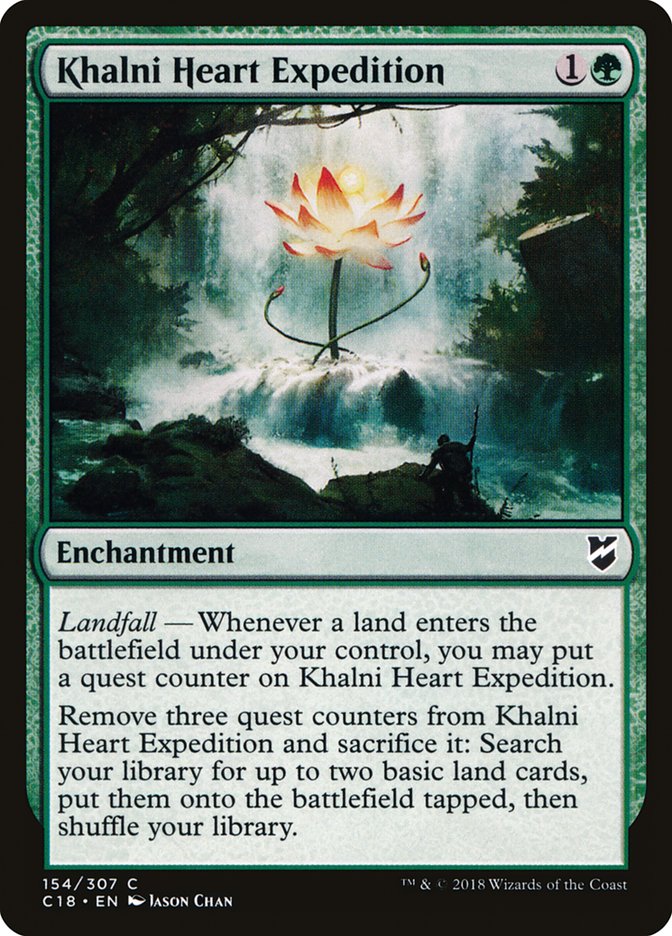 Khalni Heart Expedition [Commander 2018] | Card Merchant Takapuna