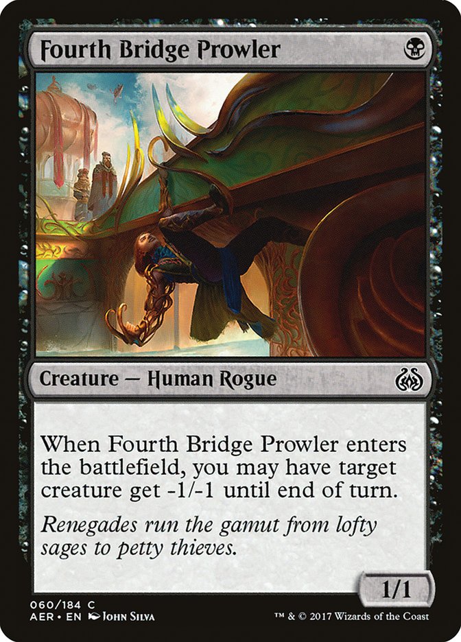 Fourth Bridge Prowler [Aether Revolt] | Card Merchant Takapuna