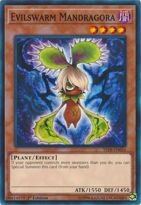 Evilswarm Mandragora [YS18-EN016] Common | Card Merchant Takapuna