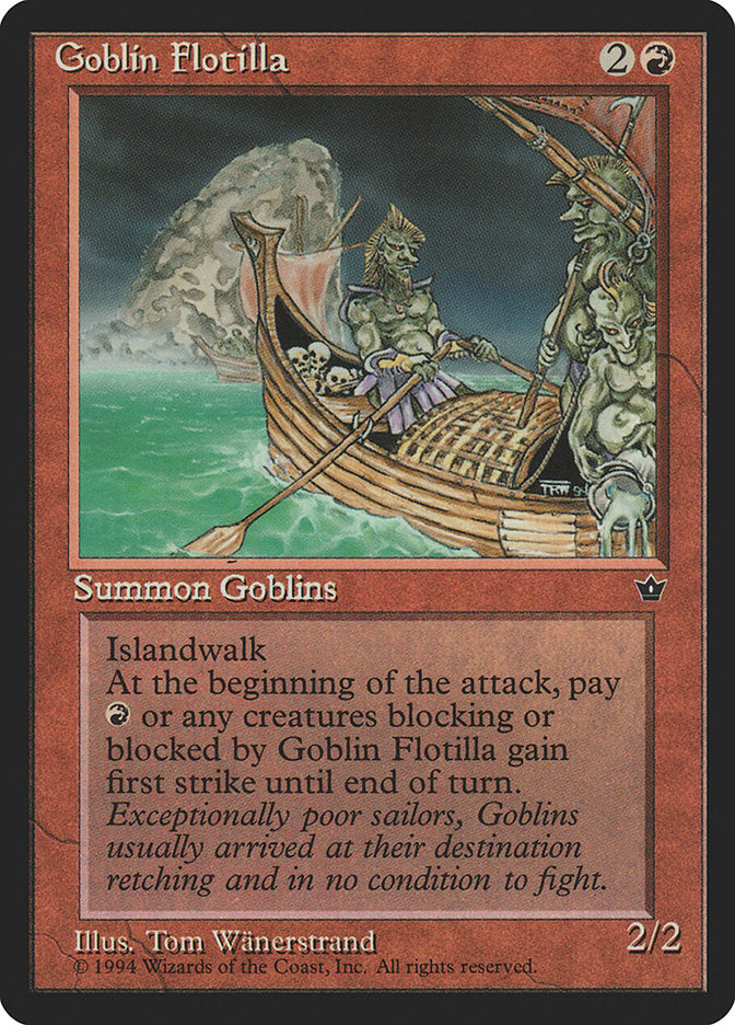 Goblin Flotilla [Fallen Empires] | Card Merchant Takapuna