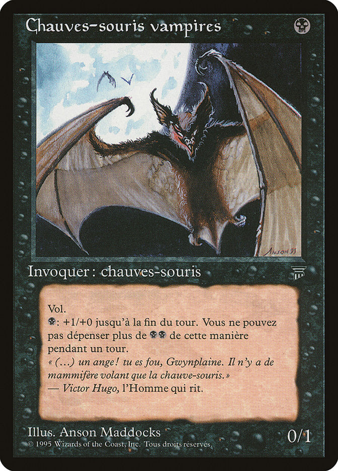 Vampire Bats (French) - "Chauves-souris vampires" [Renaissance] | Card Merchant Takapuna