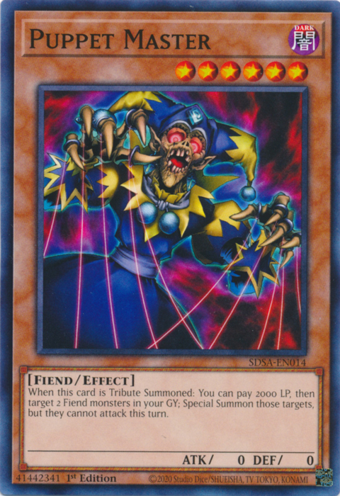 Puppet Master [SDSA-EN014] Common | Card Merchant Takapuna