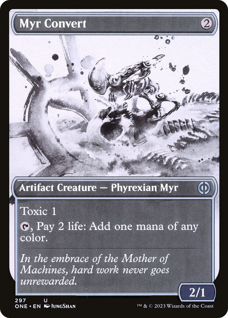 Myr Convert (Showcase Ichor) [Phyrexia: All Will Be One] | Card Merchant Takapuna