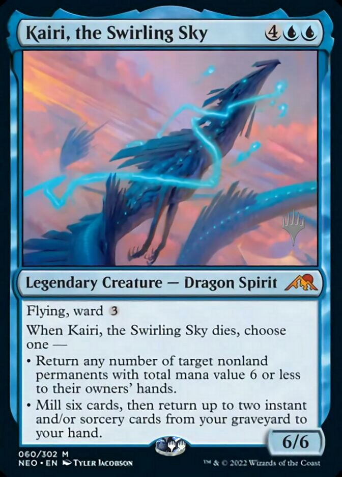 Kairi, the Swirling Sky (Promo Pack) [Kamigawa: Neon Dynasty Promos] | Card Merchant Takapuna