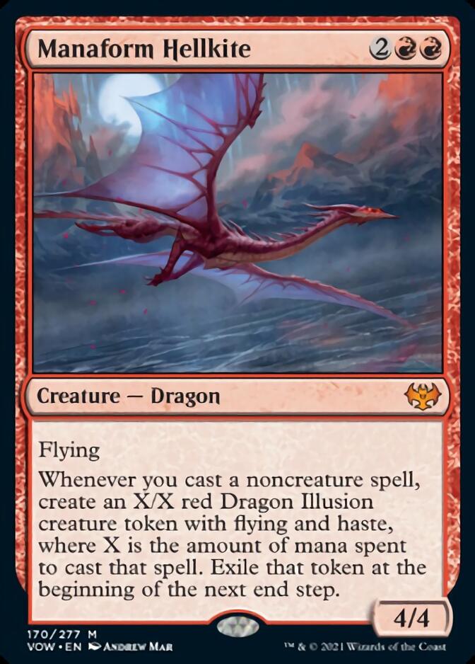 Manaform Hellkite [Innistrad: Crimson Vow] | Card Merchant Takapuna