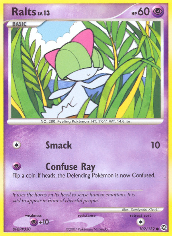 Ralts (102/132) [Diamond & Pearl: Secret Wonders] | Card Merchant Takapuna