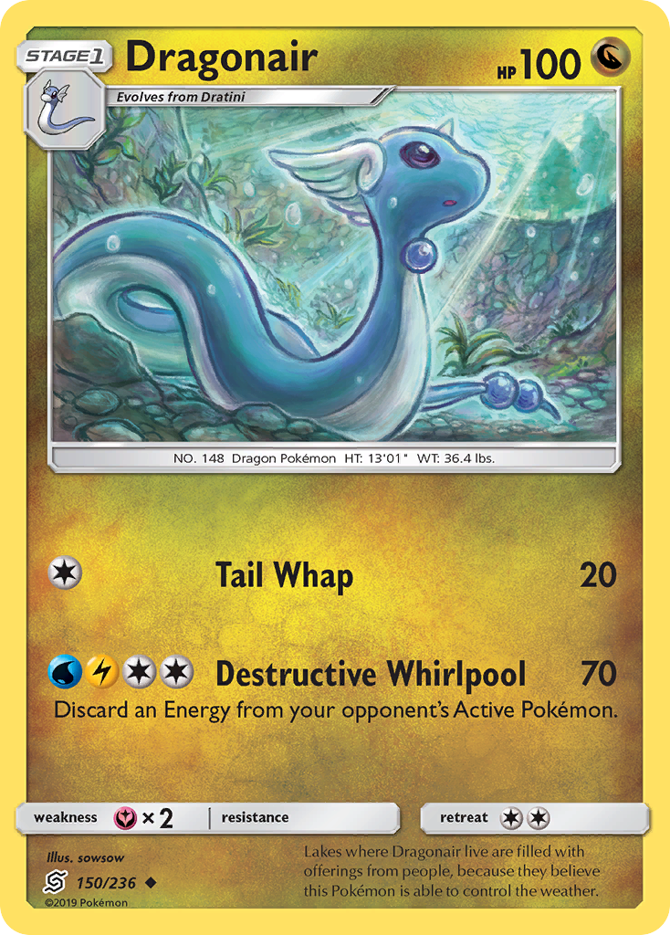 Dragonair (150/236) [Sun & Moon: Unified Minds] | Card Merchant Takapuna