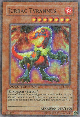 Jurrac Tyrannus [DT02-EN068] Super Rare | Card Merchant Takapuna