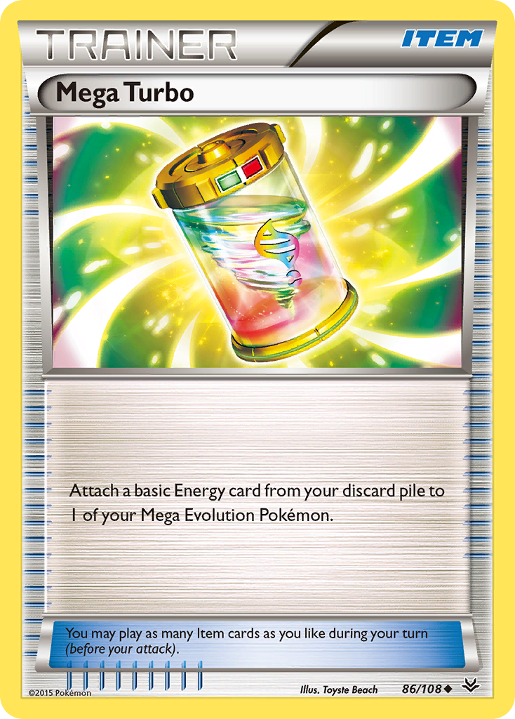 Mega Turbo (86/108) [XY: Roaring Skies] | Card Merchant Takapuna