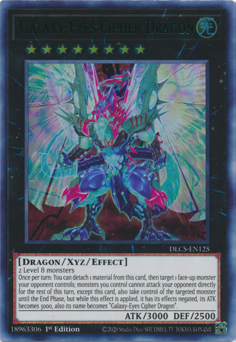 Galaxy-Eyes Cipher Dragon (Green) [DLCS-EN125] Ultra Rare | Card Merchant Takapuna