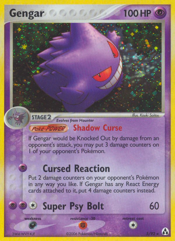 Gengar (5/92) [EX: Legend Maker] | Card Merchant Takapuna