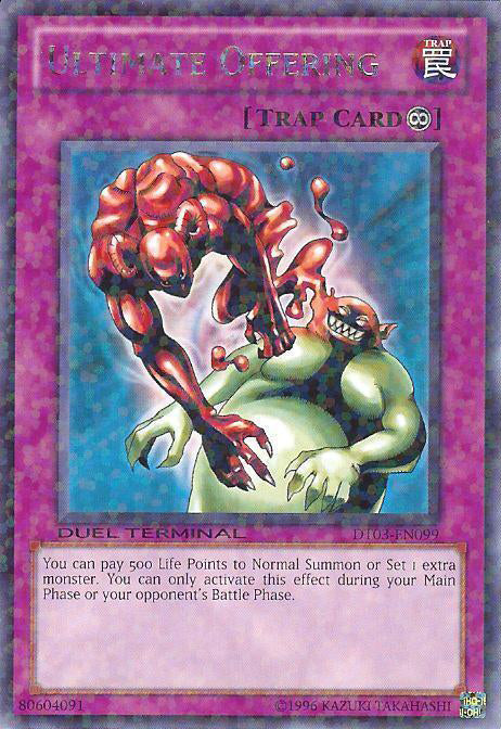 Ultimate Offering [DT03-EN099] Rare | Card Merchant Takapuna