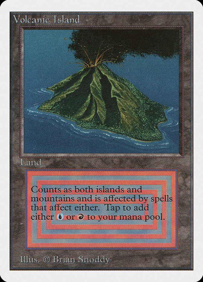 Volcanic Island [Unlimited Edition] | Card Merchant Takapuna