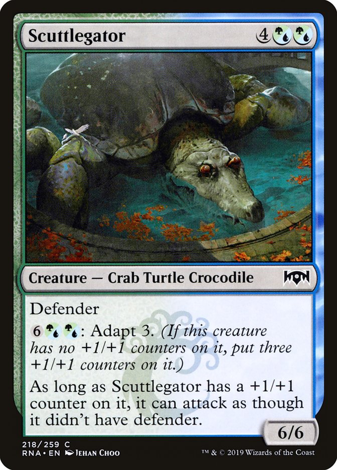 Scuttlegator [Ravnica Allegiance] | Card Merchant Takapuna