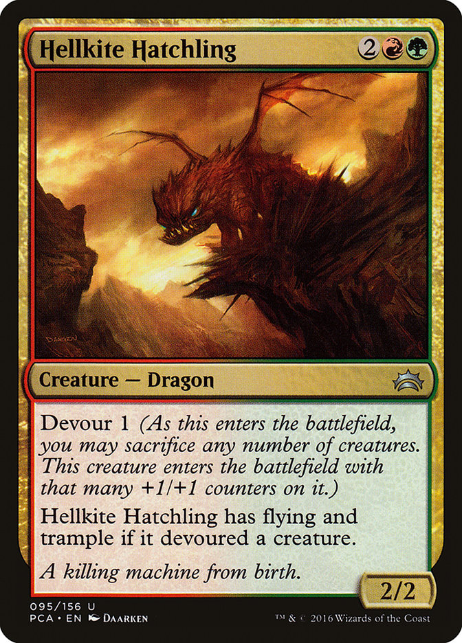 Hellkite Hatchling [Planechase Anthology] | Card Merchant Takapuna