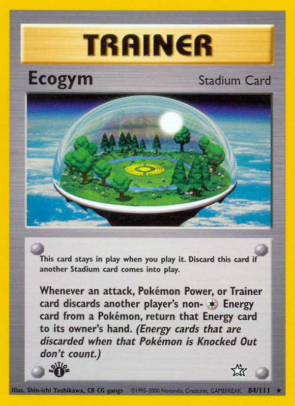 Ecogym (84/111) [Neo Genesis 1st Edition] | Card Merchant Takapuna