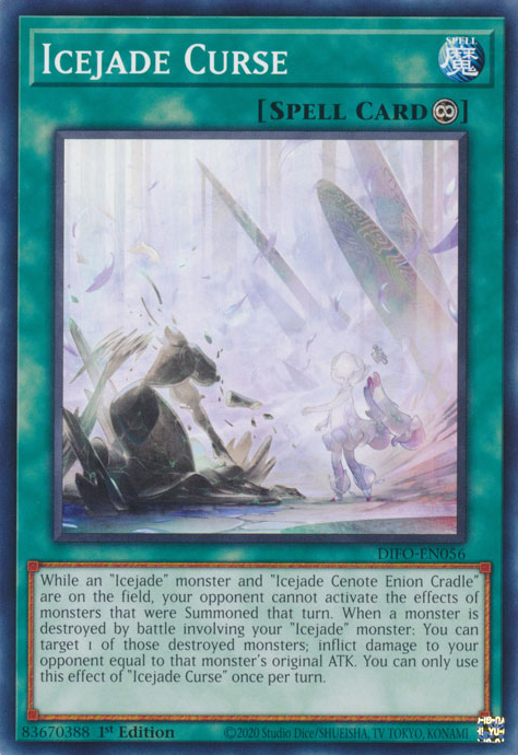 Icejade Curse [DIFO-EN056] Common | Card Merchant Takapuna