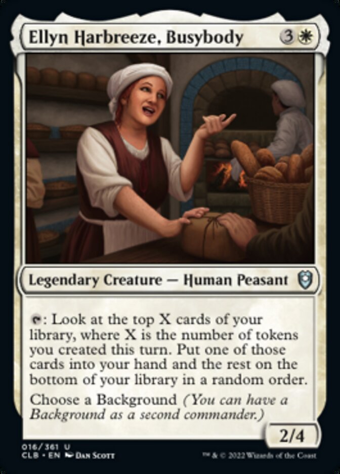 Ellyn Harbreeze, Busybody [Commander Legends: Battle for Baldur's Gate] | Card Merchant Takapuna