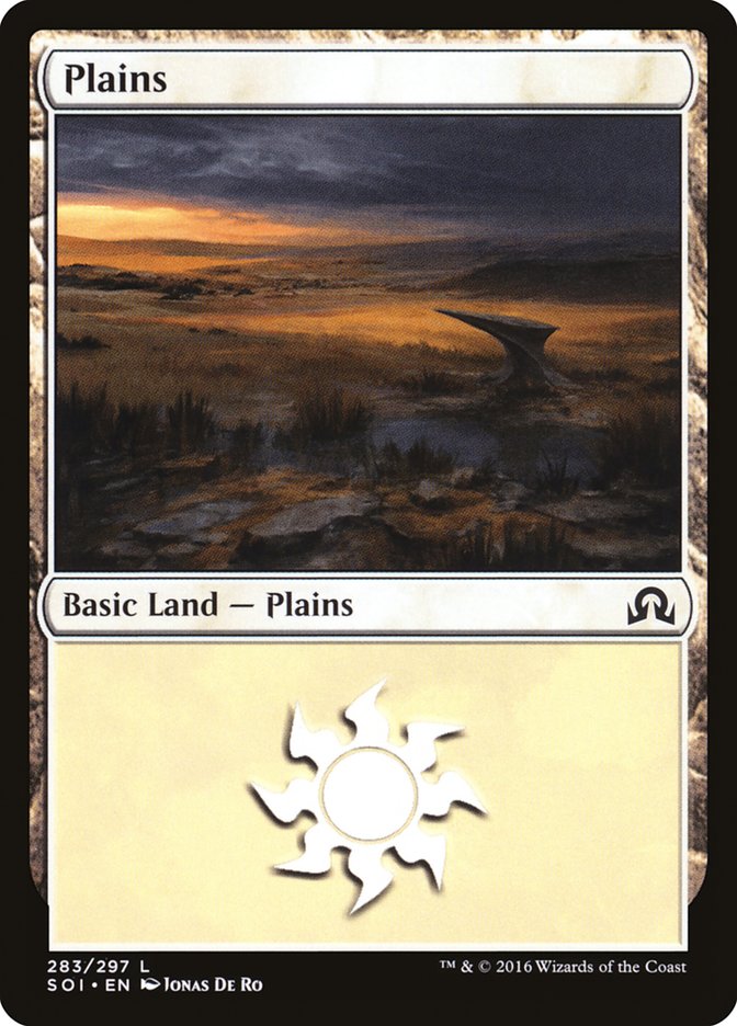 Plains (283) [Shadows over Innistrad] | Card Merchant Takapuna