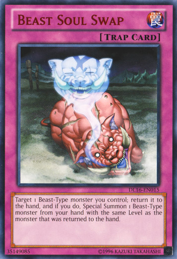 Beast Soul Swap (Red) [DL16-EN015] Rare | Card Merchant Takapuna