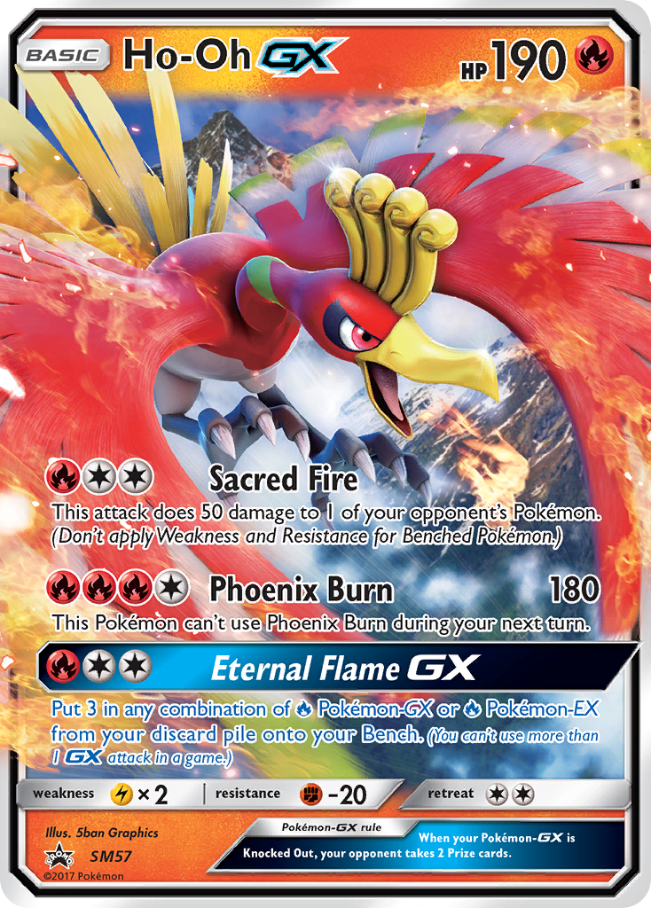 Ho-Oh GX (SM57) [Sun & Moon: Black Star Promos] | Card Merchant Takapuna