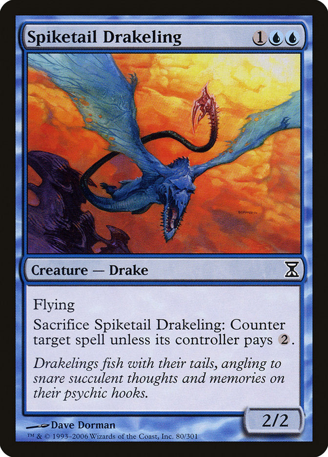 Spiketail Drakeling [Time Spiral] | Card Merchant Takapuna