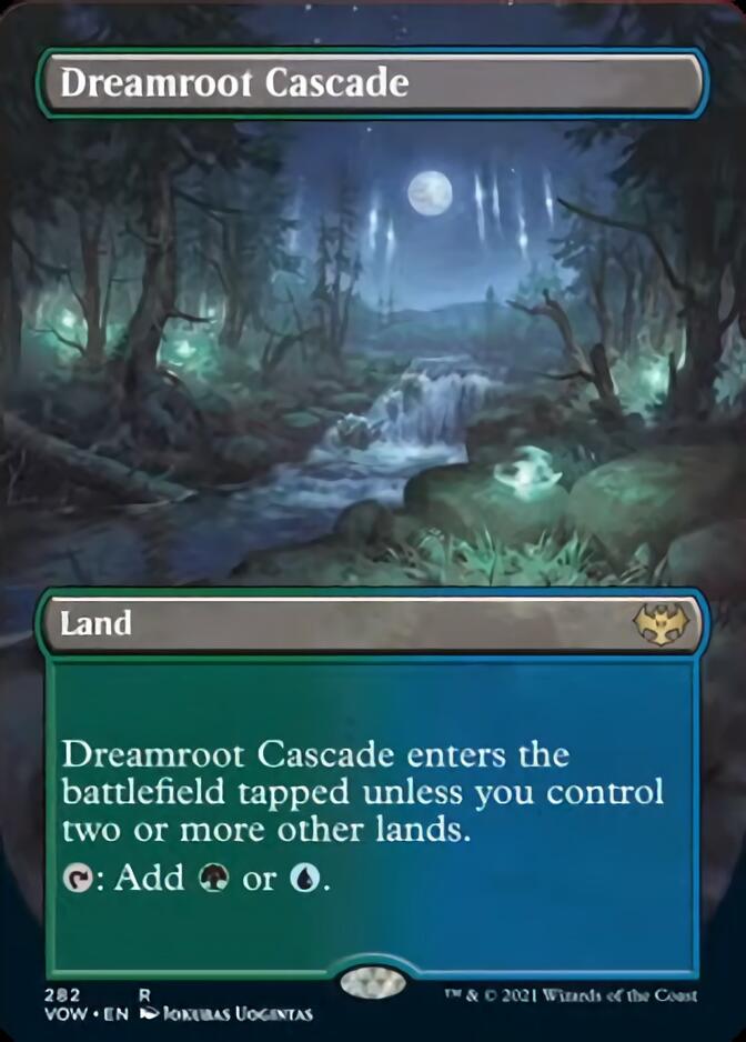 Dreamroot Cascade (Borderless Alternate Art) [Innistrad: Crimson Vow] | Card Merchant Takapuna