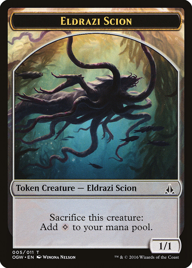 Eldrazi Scion Token (005/011) [Oath of the Gatewatch Tokens] | Card Merchant Takapuna