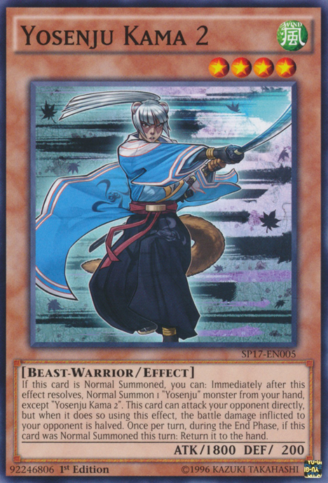 Yosenju Kama 2 [SP17-EN005] Common | Card Merchant Takapuna